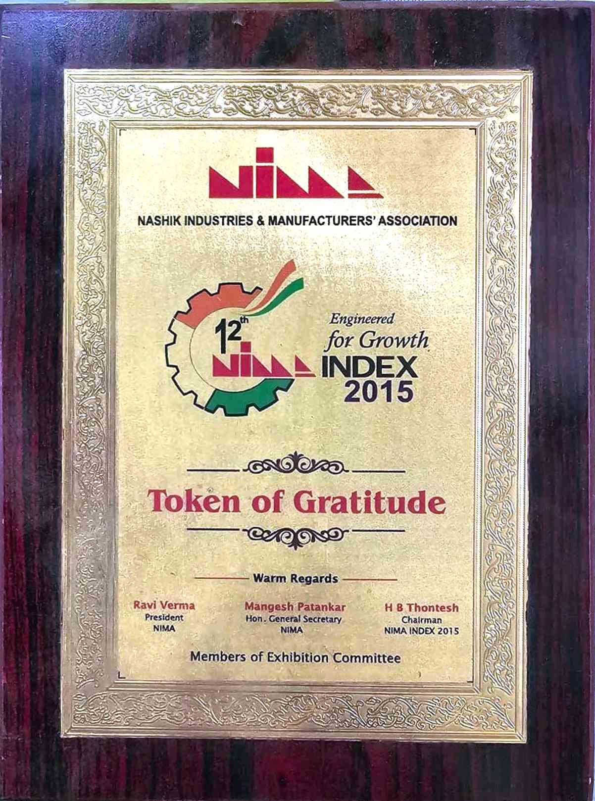 Nima Index 2015